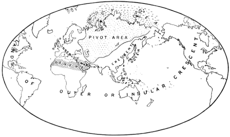 Interestingly, the geographical area that Mackinder identified as the Heartland closely corresponds to the geographical region that David Christian calls Inner Eurasia. 