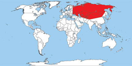 Inner Eurasia: The huge interior landmass of Eurasia, whose dominant features are flat, semi-arid regions of steppe and forest, is known as Inner Eurasia. David Christian defines Inner Eurasia as the territories ruled by the Soviet Union before its collapse, together with Mongolia and parts of western China. Poland and Hungary on the west and Manchuria (northeastern China) on the east may be thought of as Inner Eurasia’s borderlands. The northern margins are boreal forest and Arctic tundra. The southern boundaries are the Himalayas and other mountain chains. 