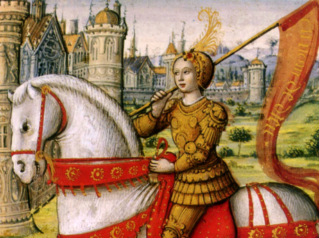 Joan of Arc was one of the most famous figures from the Hundred Years' War. 